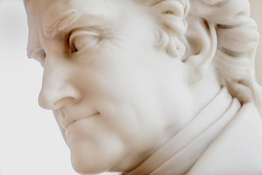 Thomas Jefferson statue by artist Gault